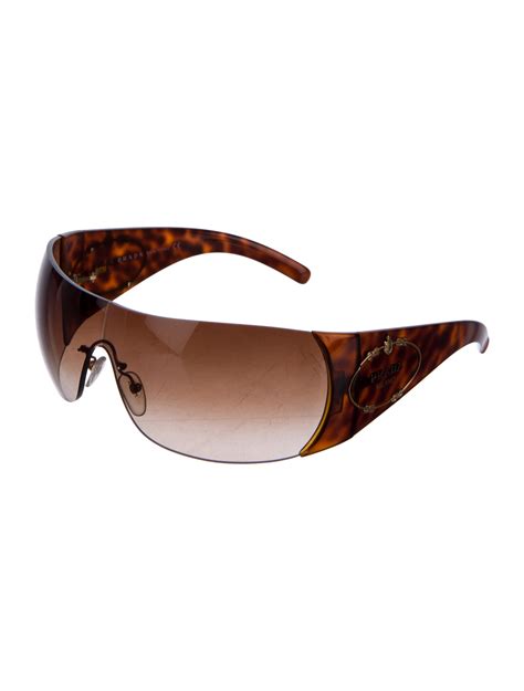 prada oversized shield sunglasses|prada shield sunglasses women.